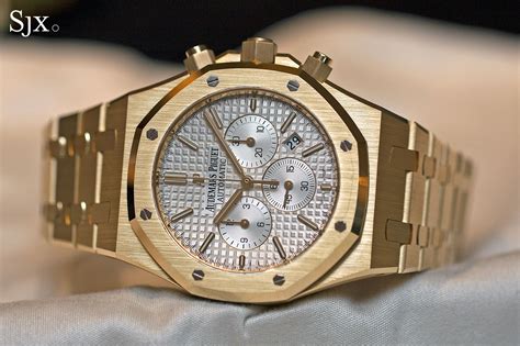 audemars piguet royal oak gold diamonds|audemars piguet royal oak precio.